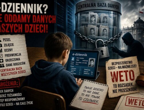 E-DZIENNIK, CZYLI „DARMOWY” PREZENT, ZA&nbsp;KTÓRY PŁACIMY DANYMI NASZYCH DZIECI