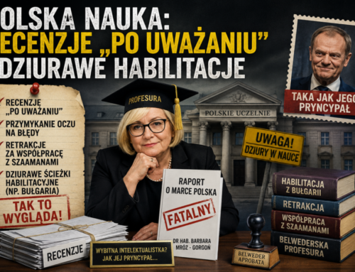 Polska nauka – recenzje „po uważaniu” i&nbsp;dziurawe habilitacje