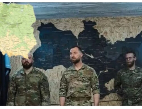 „Wielka Ukraina” zaskakująca mapa Azowa