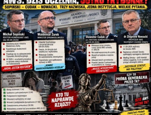 AWS – Sopiński, Cudak, Nowacki i&nbsp;próba generalna przed&nbsp;Trybunałem?