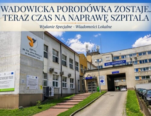 Wadowicka porodówka zostaje. Teraz czas na&nbsp;naprawę szpitala