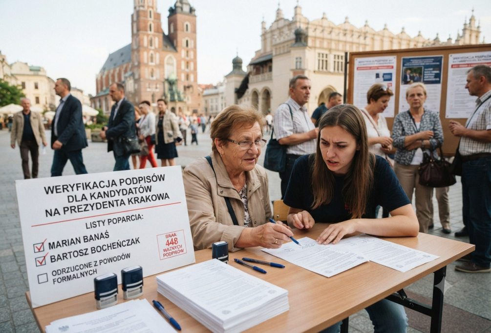 Banaś i Bocheńczak bez szans przez podpisy. Kto naprawdę decyduje o wyborach w Krakowie?