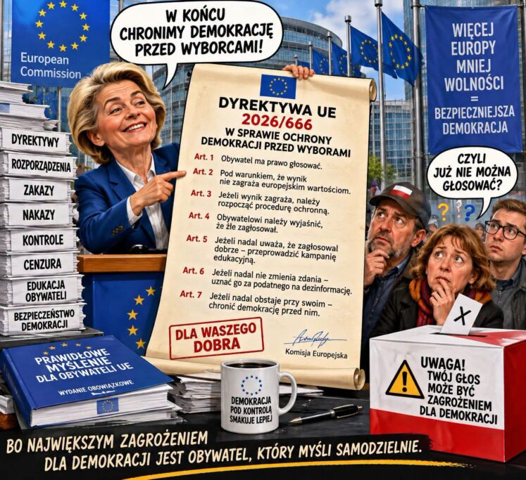 Dyrektywa 2026/666: wybory stanowią zagrożenie dla demokracji