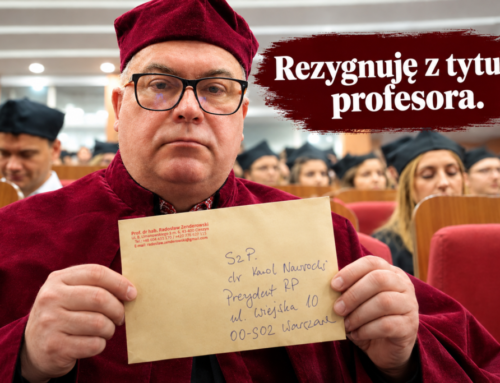 Prof.&nbsp;Radosław Zenderowski: Rezygnuję z&nbsp;tytułu profesora. W&nbsp;nauce króluje „święty spokój”!