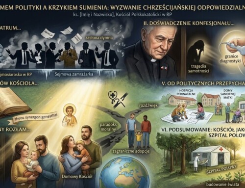 Między cynizmem polityki a&nbsp;krzykiem sumienia