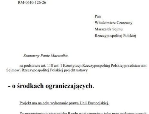 Jak faszyści Tuska uchwalą ustawę z&nbsp;druku 3003 to&nbsp;będę siedzieć!