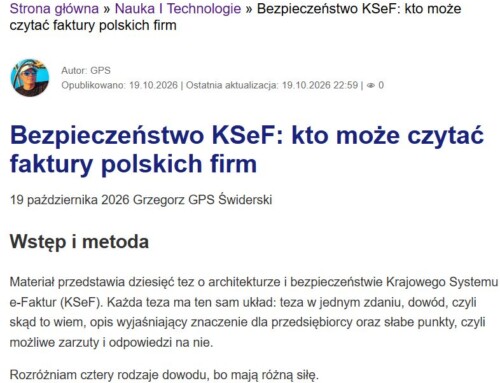 System KSeF na&nbsp;chłopski rozum 3!