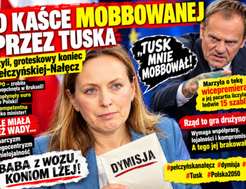 O&nbsp;KAŚCE MOBBOWANEJ PRZEZ&nbsp;TUSKA czyli, groteskowy koniec Pełczyńskiej-Nałęcz