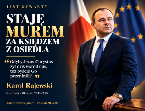 STAJĘ MUREM ZA&nbsp;KSIĘDZEM Z&nbsp;OSIEDLA! NIE&nbsp;MOŻNA MILCZEĆ!