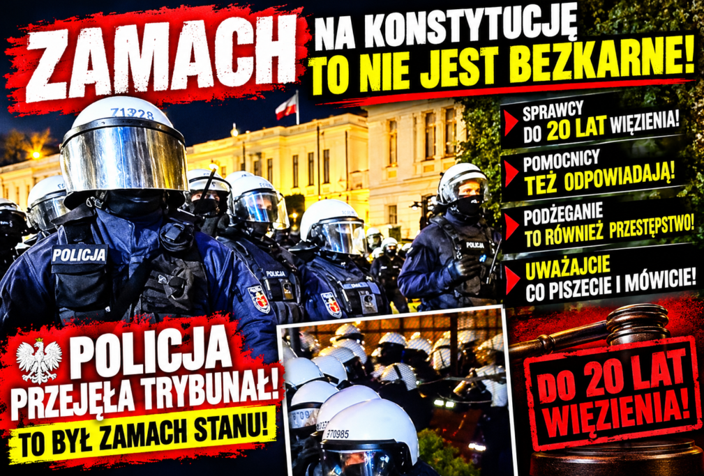 20 lat więzienia! Ostrzeżenie dla ludzi Papy: nikt nie uniknie odpowiedzialności!