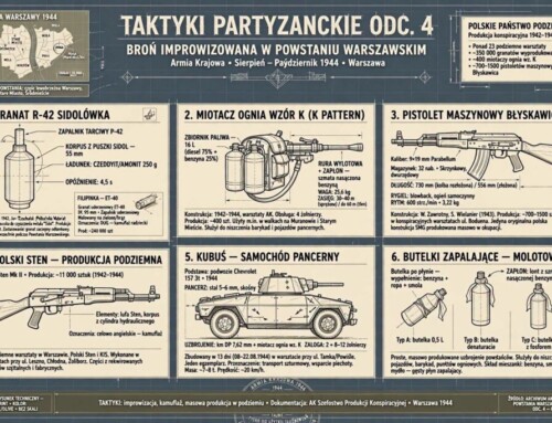 TAKTYKI PARTYZANCKIE. ODC. 4..BROŃ IMPROWIZOWANA W&nbsp;POWSTANIU WARSZAWSKIM
