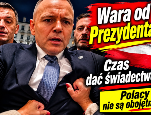 Wara od&nbsp;Prezydenta! Czas dać świadectwo!