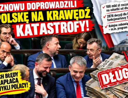 Finansowa katastrofa! Rachunek za&nbsp;rządy Tuska zapłacą Polacy!