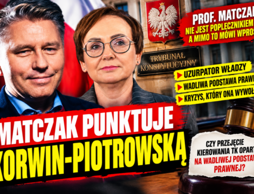Prof.&nbsp;Matczak punktuje Korwin-Piotrowską: Sama stworzyła przesłankę do&nbsp;przejęcia TK