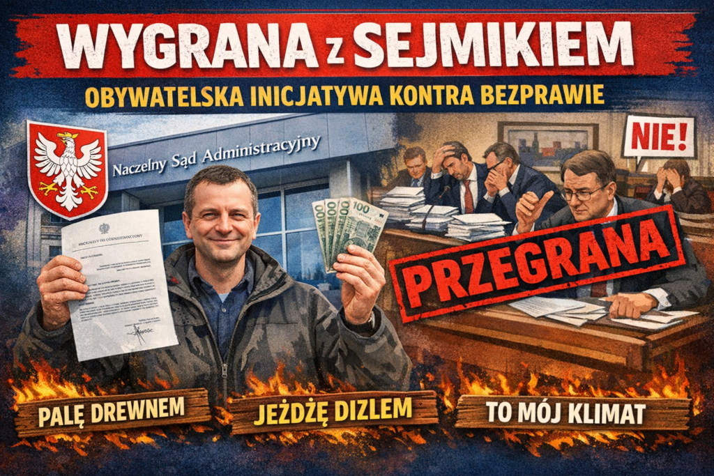 Wygrana z&nbsp;sejmikiem małopolskim. Obywatelska inicjatywa kontra bezprawie