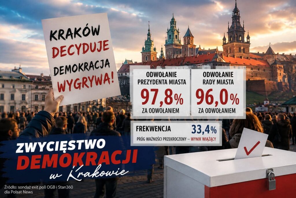 Zwycięstwo demokracji w&nbsp;Krakowie