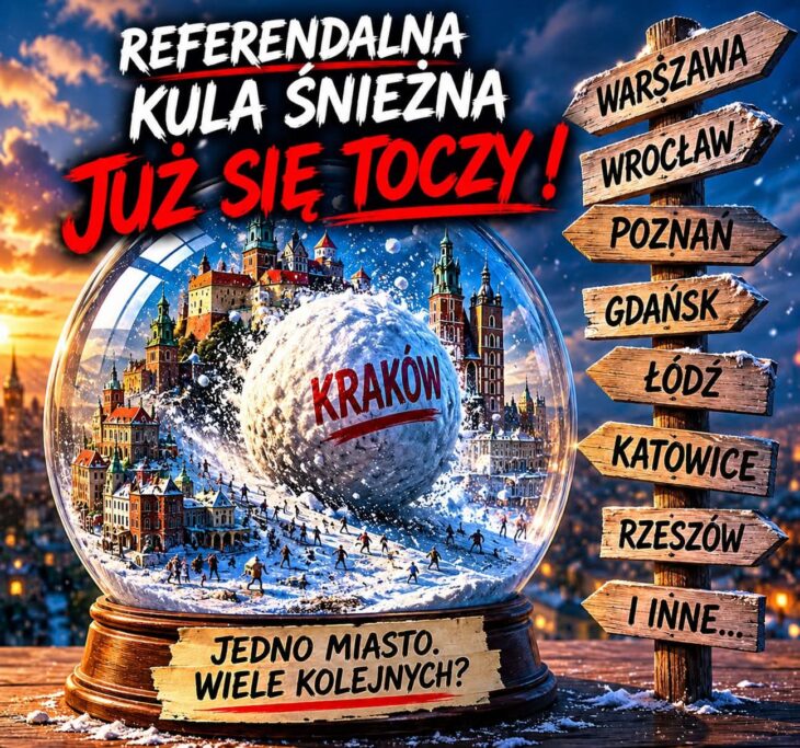 Referendalna kula śnieżna już się toczy!