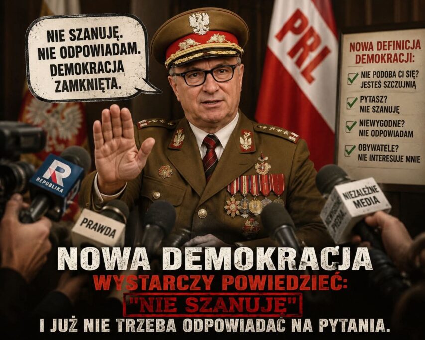 Towarzysz Marszałek kontra media