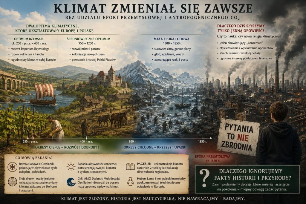 Klimat zmieniał się zawsze!