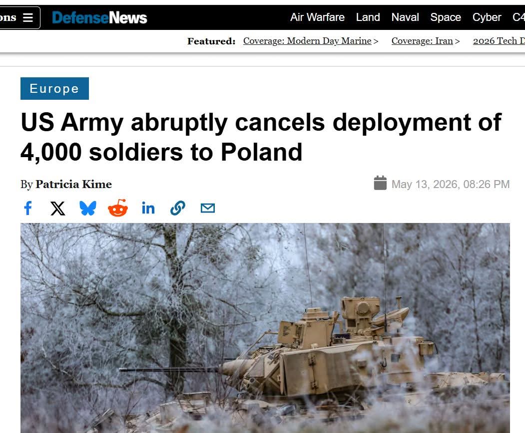 Wstrzymana rotacja wojsk USA. Co&nbsp;dzieje się z&nbsp;siłami w&nbsp;Europie?