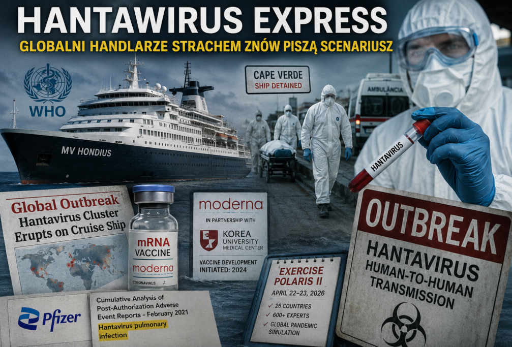 Hantawirus Express —&nbsp;globalni handlarze strachem znów piszą scenariusz