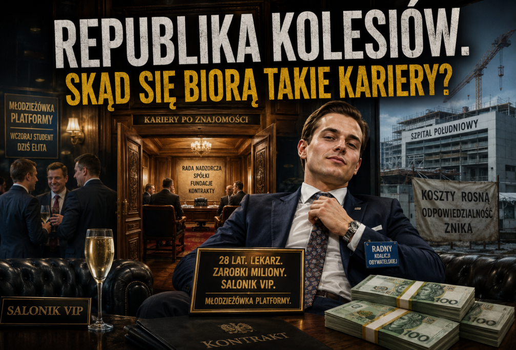 Republika Kolesiów. Skąd się biorą takie kariery?