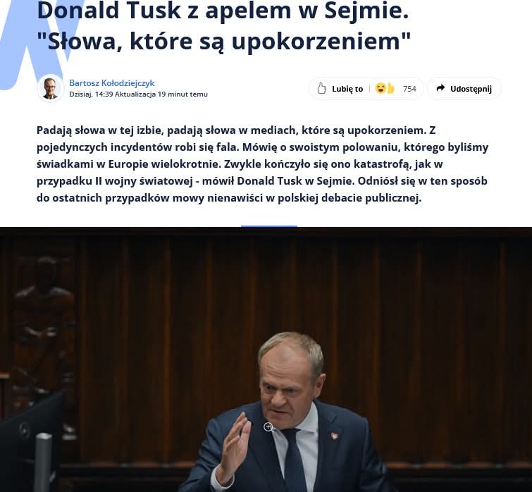 Paweł Kukiz: Donald Tusk… Arcymistrz hipokryzji!