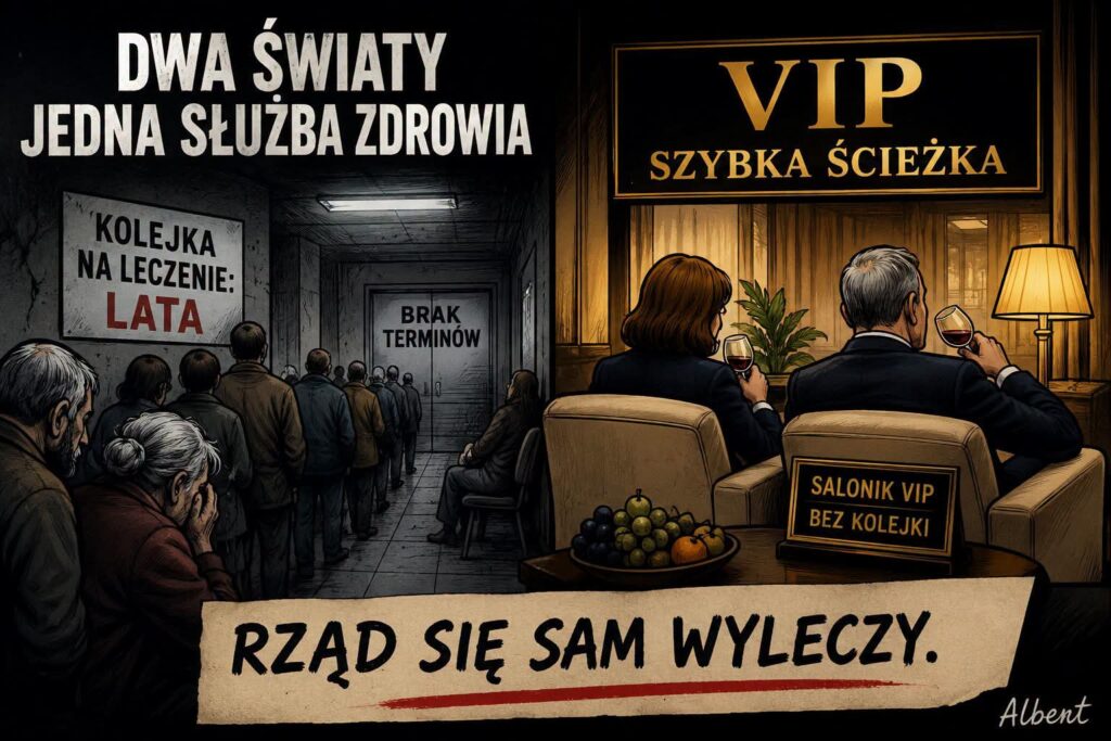 Dwa światy. Jedna służba zdrowia. Rząd się sam wyleczy!