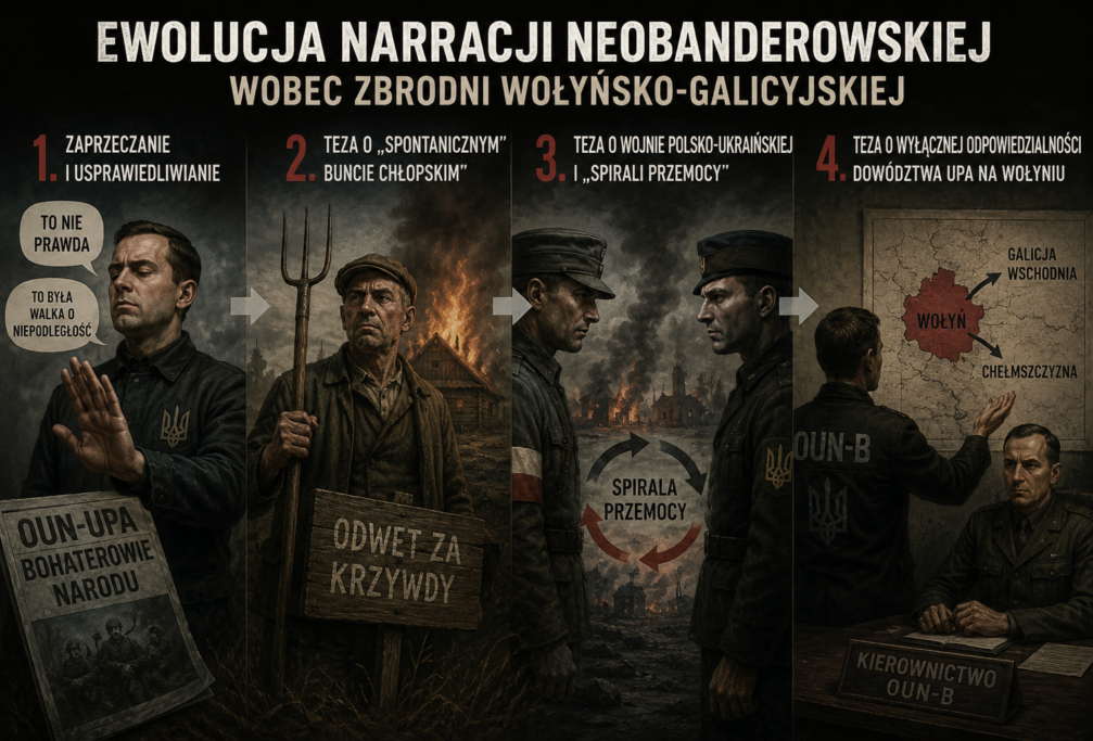Ewolucja narracji neobanderowskiej wobec zbrodni wołyńsko-galicyjskiej