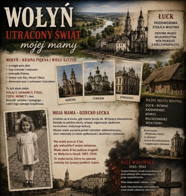 Łuck, Wołyń i&nbsp;historia mojej&nbsp;rodziny
