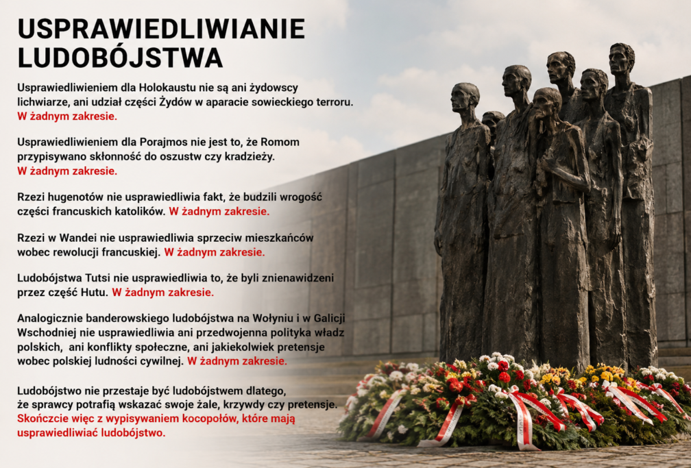 USPRAWIEDLIWIANIE LUDOBÓJSTWA