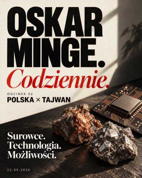 Oskar Minge. Codziennie. Odcinek 02. Polska – Tajwan