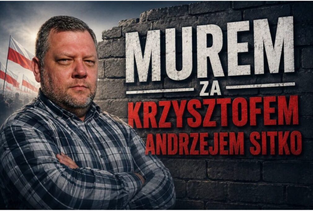 Murem za&nbsp;Krzysztofem Sitko