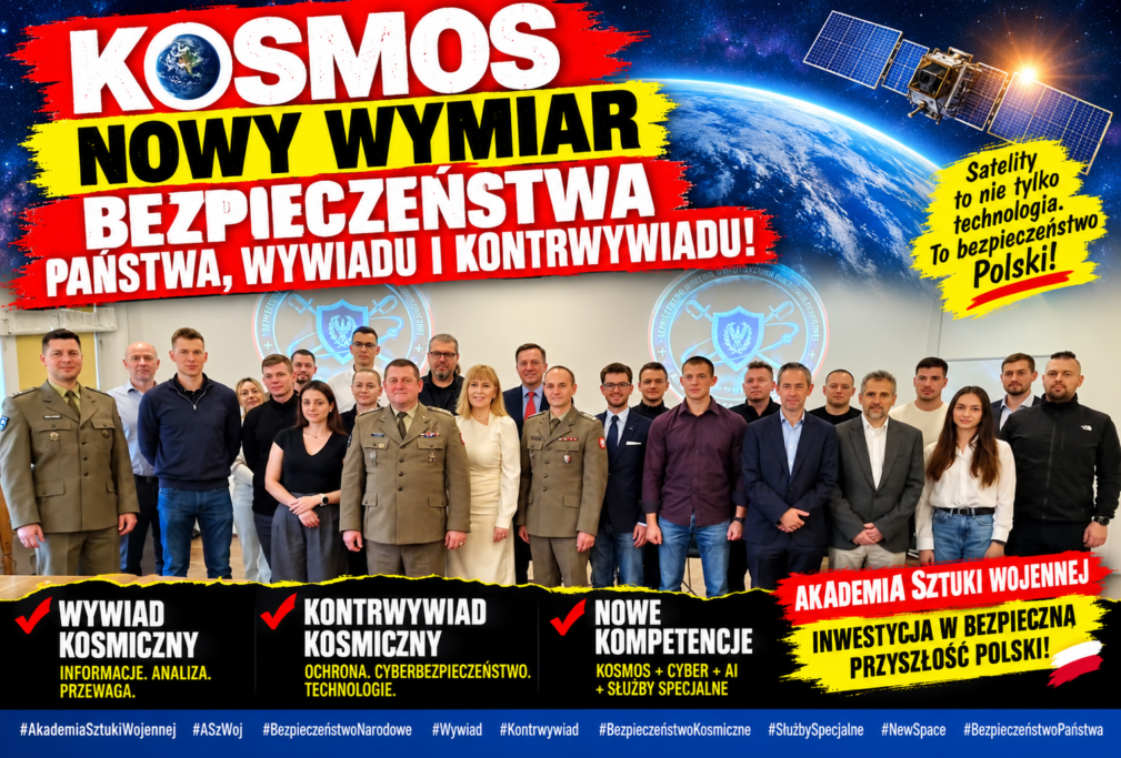 KOSMOS – NOWY WYMIAR BEZPIECZEŃSTWA PAŃSTWA, WYWIADU I&nbsp;KONTRWYWIADU