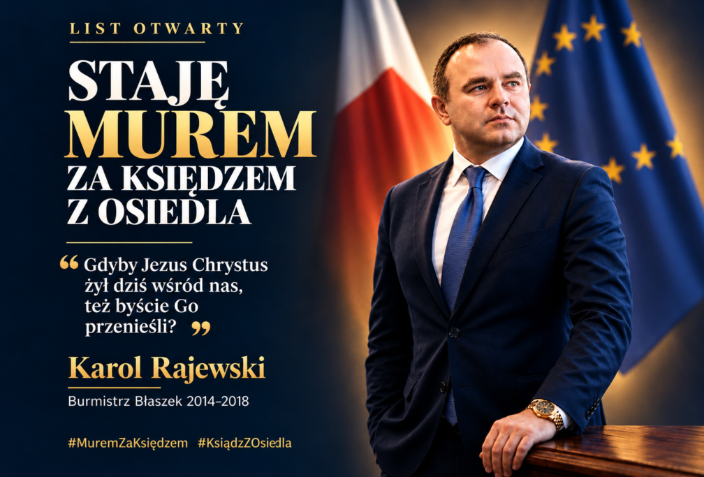 STAJĘ MUREM ZA&nbsp;KSIĘDZEM Z&nbsp;OSIEDLA! NIE&nbsp;MOŻNA MILCZEĆ!