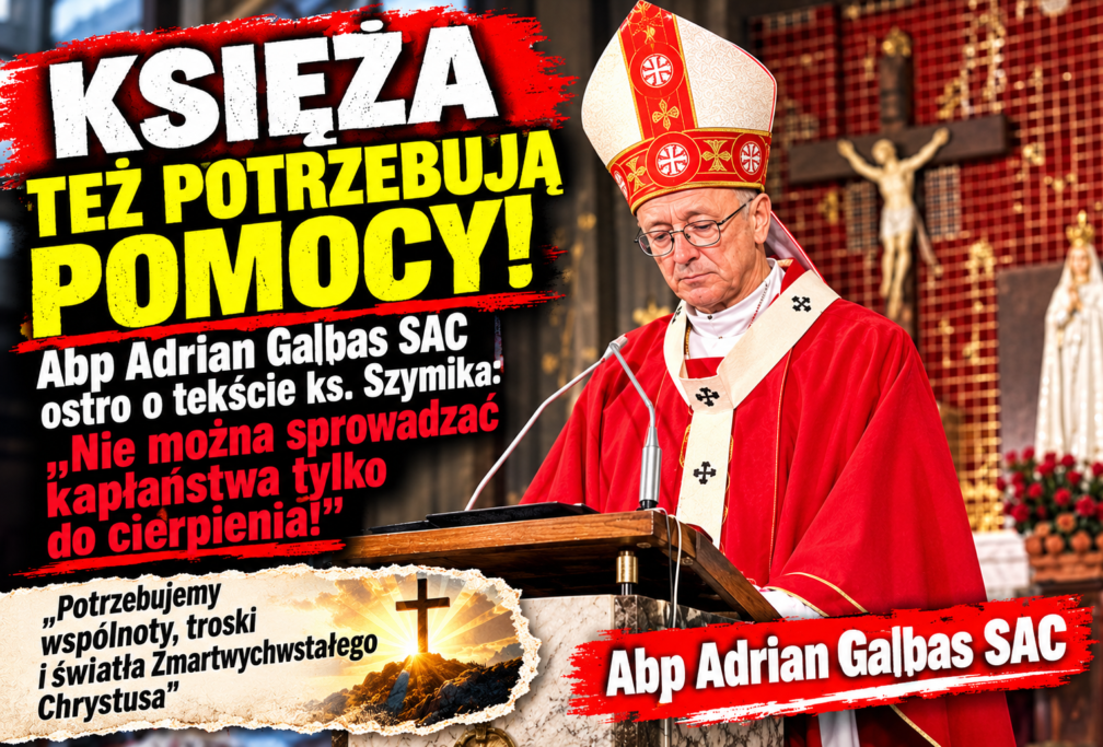 Księża też potrzebują pomocy!