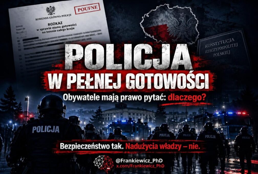 Policyjna mobilizacja w&nbsp;całej Polsce! Co&nbsp;uzasadnia pełną gotowość oddziałów?