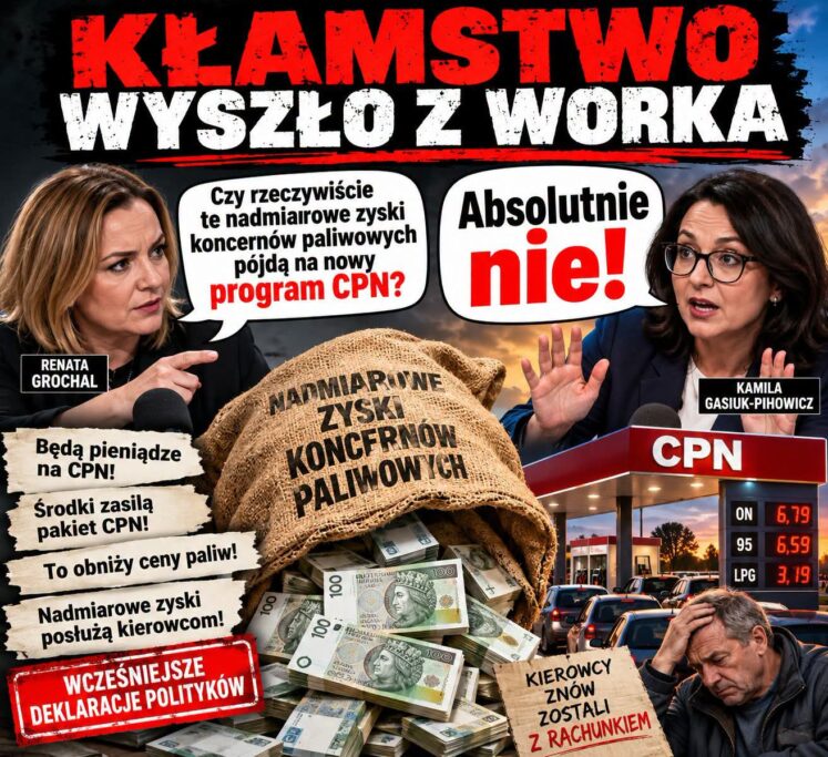 KŁAMSTWO WYSZŁO Z&nbsp;WORKA. I&nbsp;TO&nbsp;NA&nbsp;ANTENIE