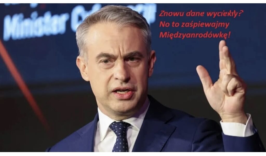 Gawkowskiego dręczy haker!