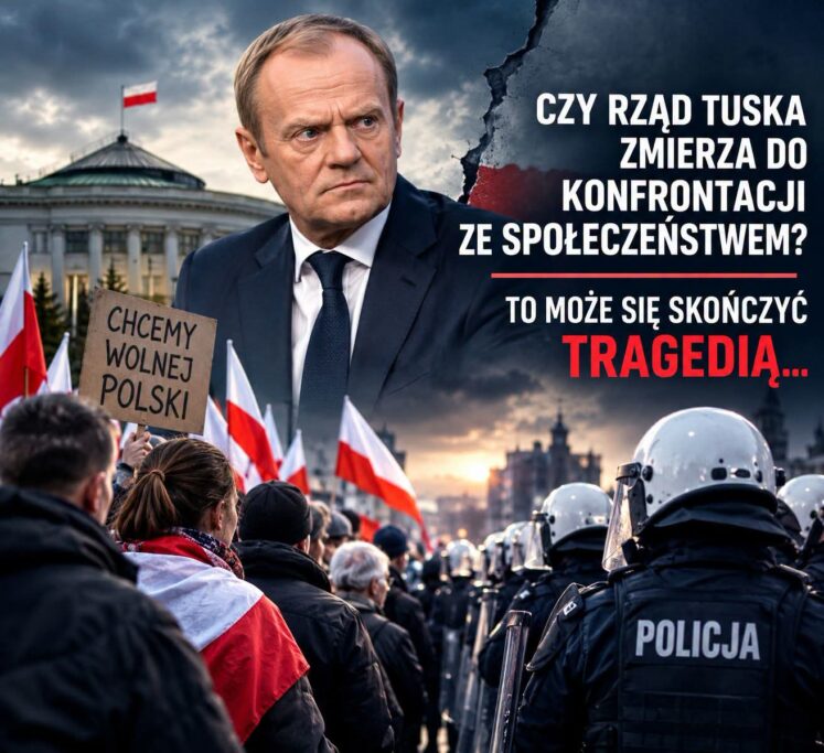 Tusk igra z&nbsp;ogniem! Czy&nbsp;Polska stoi na&nbsp;progu tragedii?